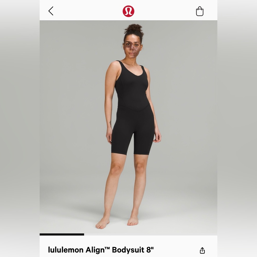Lululemon Align Bodysuit 8”